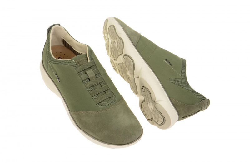 Geox Nebula Schuhe grün Herren Slipper