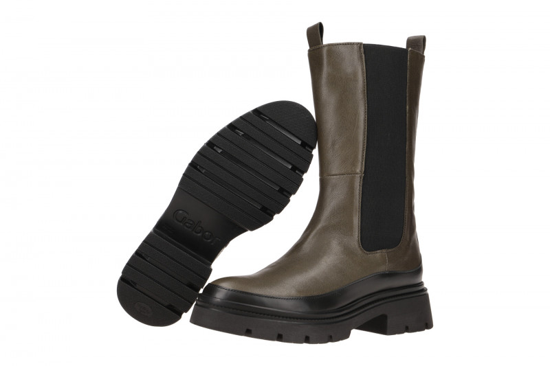 Gabor Fashion Stiefel grau bosco Comabt Boots 91.834.21