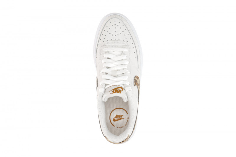 NIKE Court Vision Alta Sneaker beige Damen Plateau DM0113