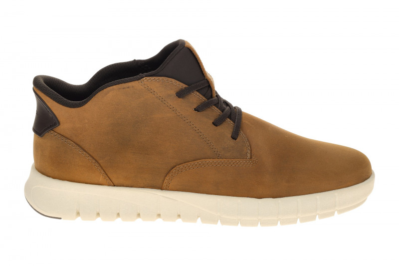 Geox Flextride Mid Sneaker Slipper braun FASTin U56MAB