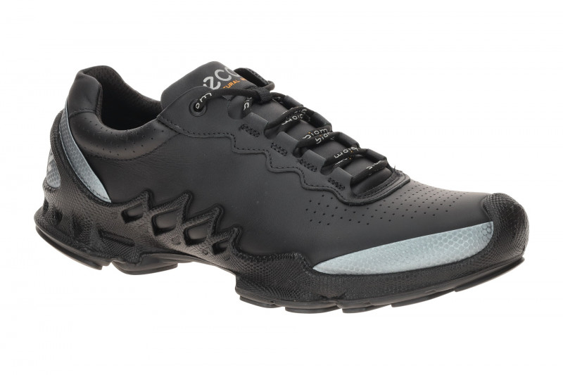 Ecco Biom AEX Schuhe schwarz silber Herren Sportschuhe 802874