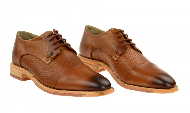 Gordon & Bros Schuhe Lorenzo braun cognac S160747