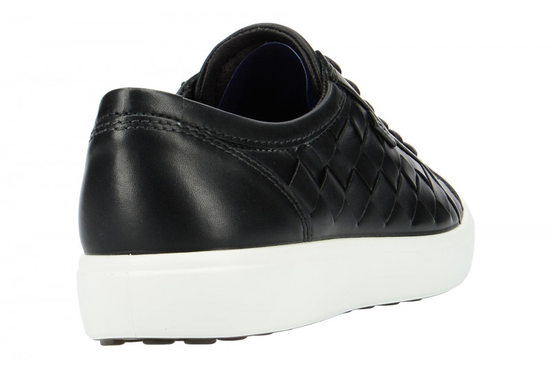 Ecco Schuhe Soft 7 schwarz karo