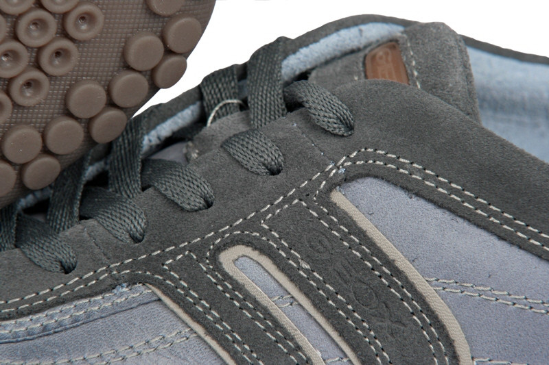 Geox Respira Bis in jeans blau Herren Sneaker