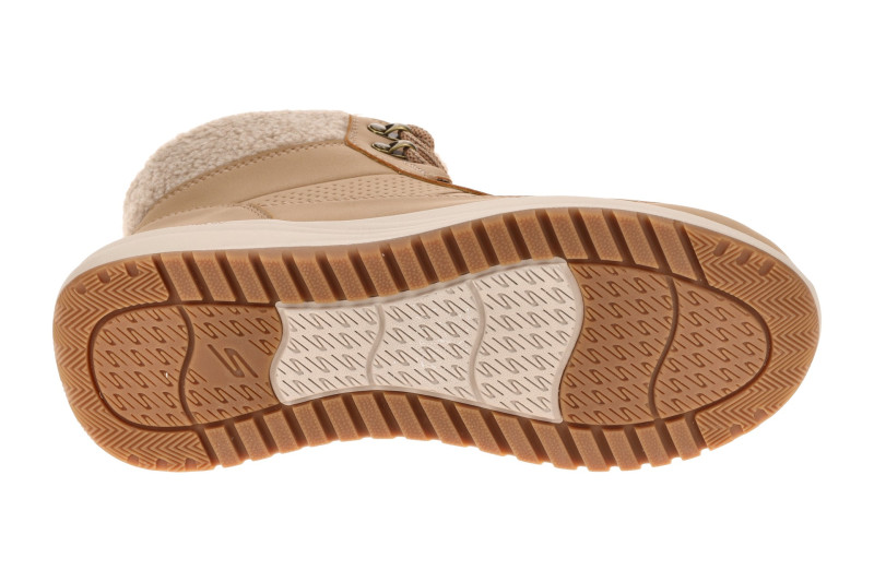 Skechers On-The-Go Stiefeletten hellbraun Damen wasserdicht 144746