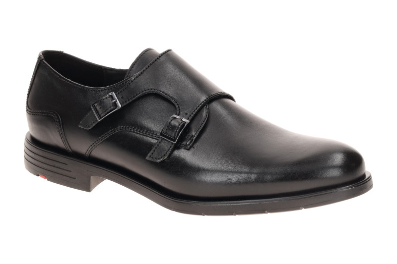 Lloyd Eezy Schuhe schwarz Business Double Monk 26-502-00