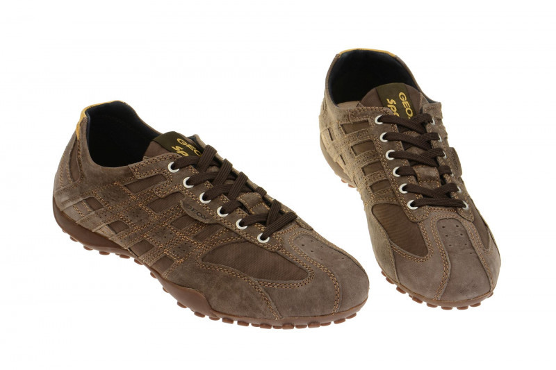 Geox Snake Schuhe braun cigar U6207D