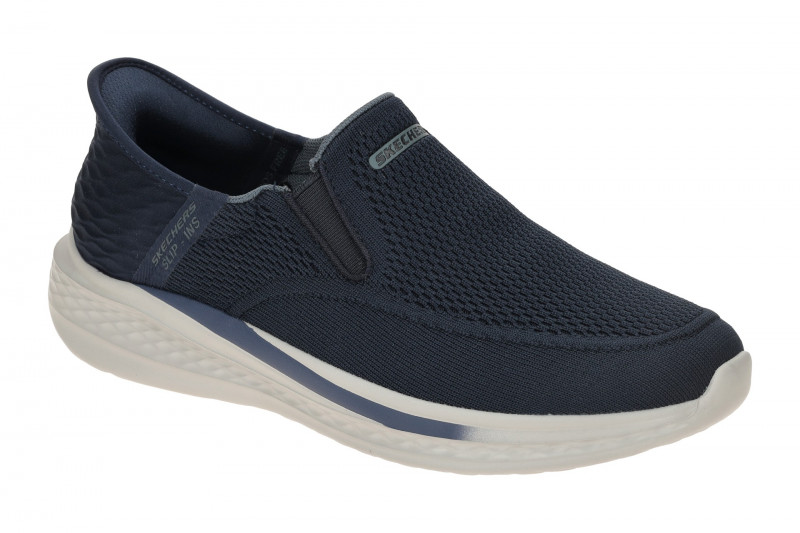 Skechers Slade Slipper Schuhe blau Slip-Ins 210811
