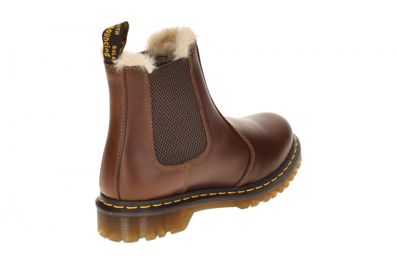 Dr. Martens 2976 Leonore Stiefel Chelsea-Boot braun Warmfutter