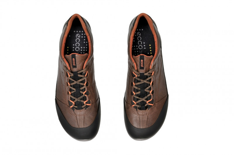 Ecco Biom Zero Schuhe in schwarz braun Yak-Leder Halbschuhe