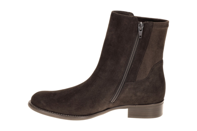 Gabor Stiefelette braun mocca Samt 8035.05.003