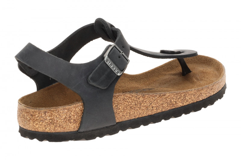 Birkenstock Kairo Damen Sandale schwarz Schmal Weit 147113