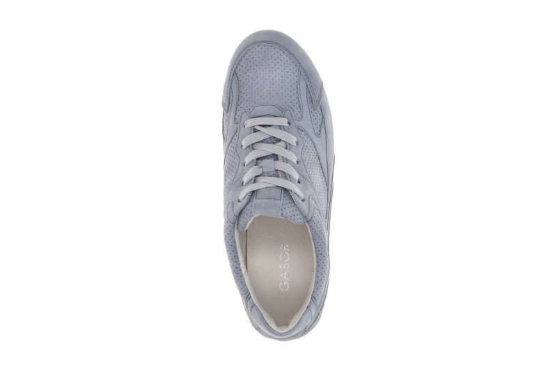Gabor Schuhe Sneakers azur blau H-Weite 86.565.26