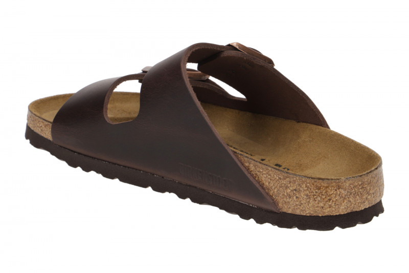 Birkenstock Arizona BS Pantolette braun habana Schmal 52533