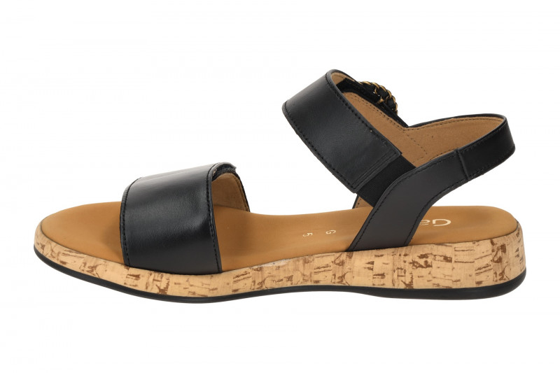 Gabor Sandale schwarz Nappa Klett 82.734.57