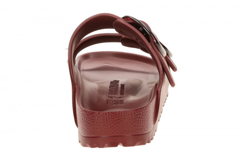 Birkenstock Arizona Big Buckle Pantolette rot SCHMAL EVA