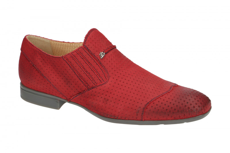 Bello Schuhe Slipper rosso rot BL197