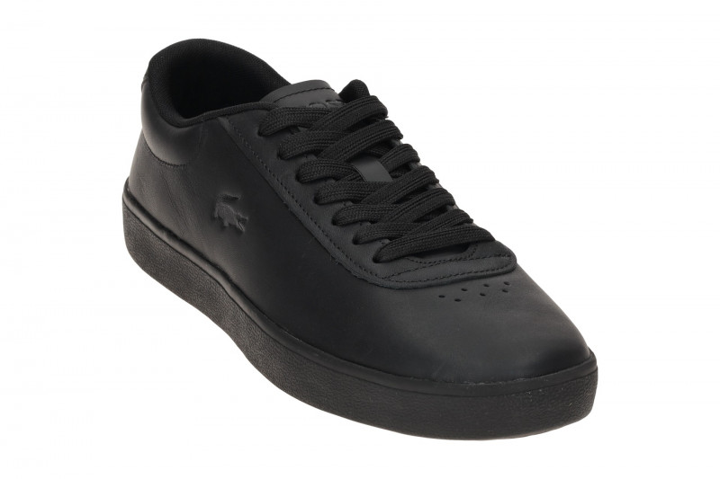 Lacoste Baseshot Evo Schuhe Sneakers schwarz Leder 0065