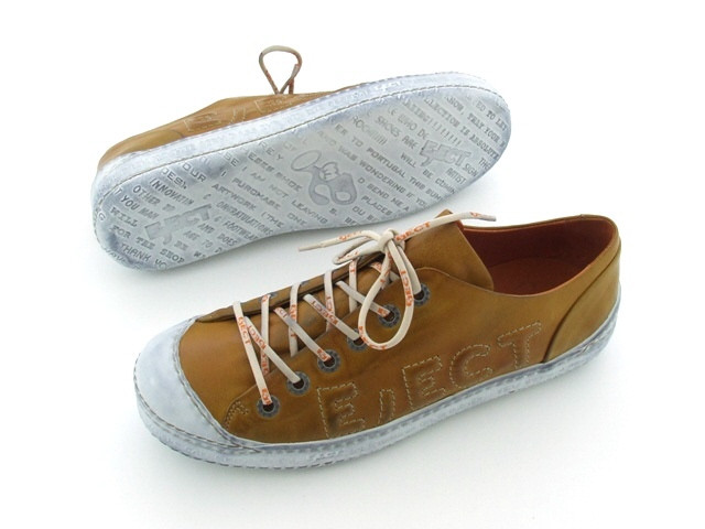 Eject Dass Branco Schuhe E-11843 Sneakers gelb