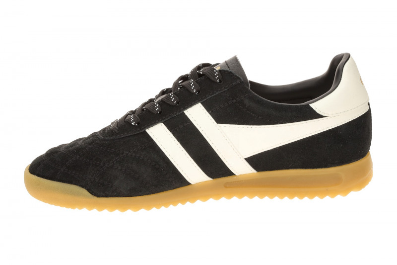 Gola Stadium Schuhe Sneaker schwarz Damen Velour CLB808