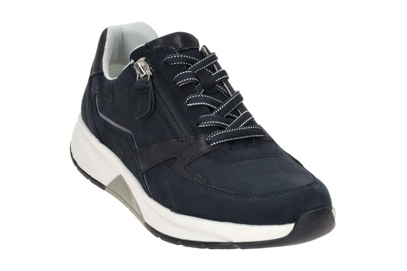 Gabor RollingSoft Schuhe dunkelblau Nubuck 86.878.36