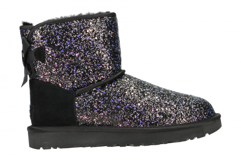 UGG Stiefel schwarz Classic Mini Bow Cosmos