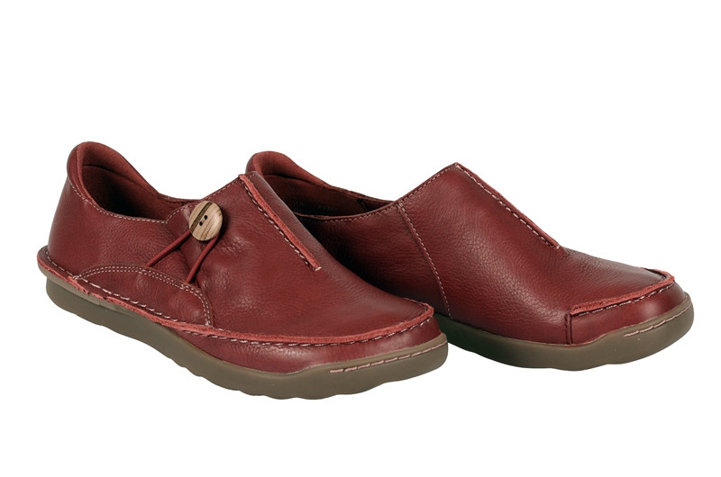 Clarks Faze Girl in rot Damen Slipper 20351543