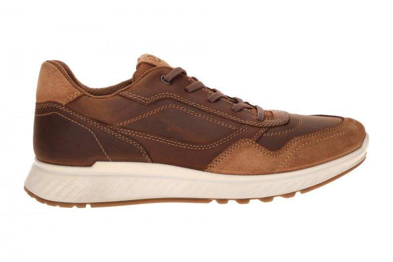 Ecco Exostride Schuhe braun camel Herren Sneaker 835454
