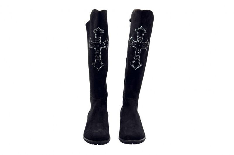 Peter Kaiser Insea Stiefel schwarz Swarovski - 02823/240