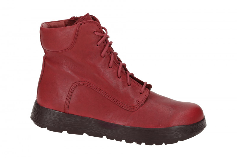 Think Comoda Stiefelette rot Glattleder 518