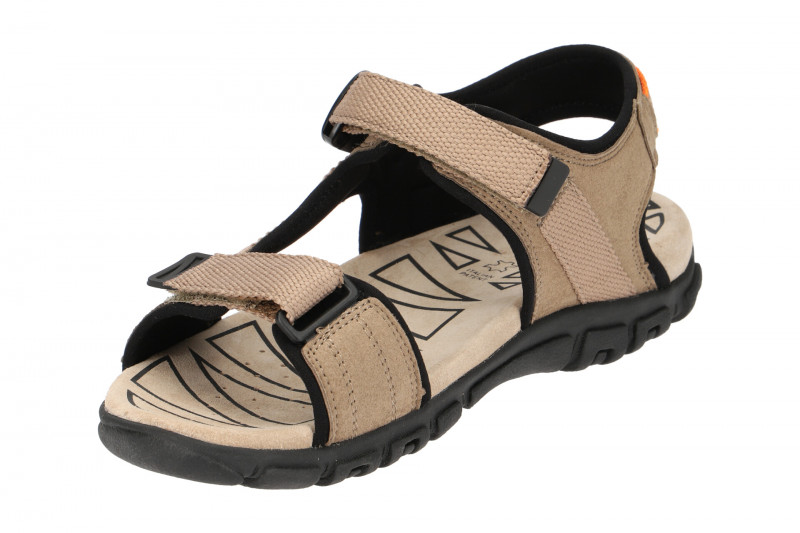 Geox Sandale Strada beige orange U9224B