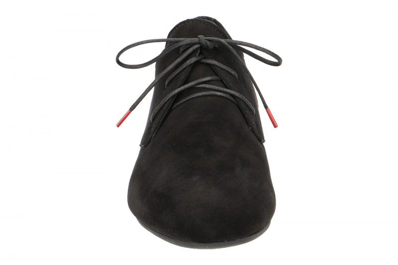 Think Guad Schnür Schuhe schwarz Velour