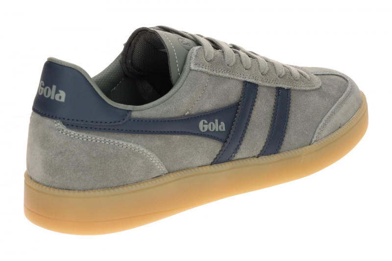 Gola Viper Schuhe Sneakers grau blau Herren Velour CMB735