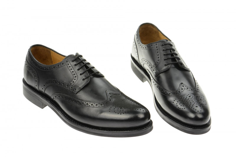 Gordon & Bros Schuhe schwarz Gummisohle Levet 2318-G