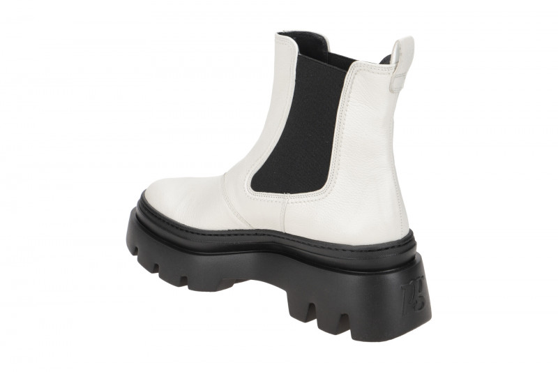 Paul Green Plateau Chelsea Stiefelette weiß ivory 9124
