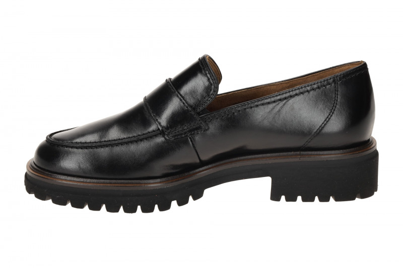 Paul Green Schuhe Slipper schwarz Plateau 2683