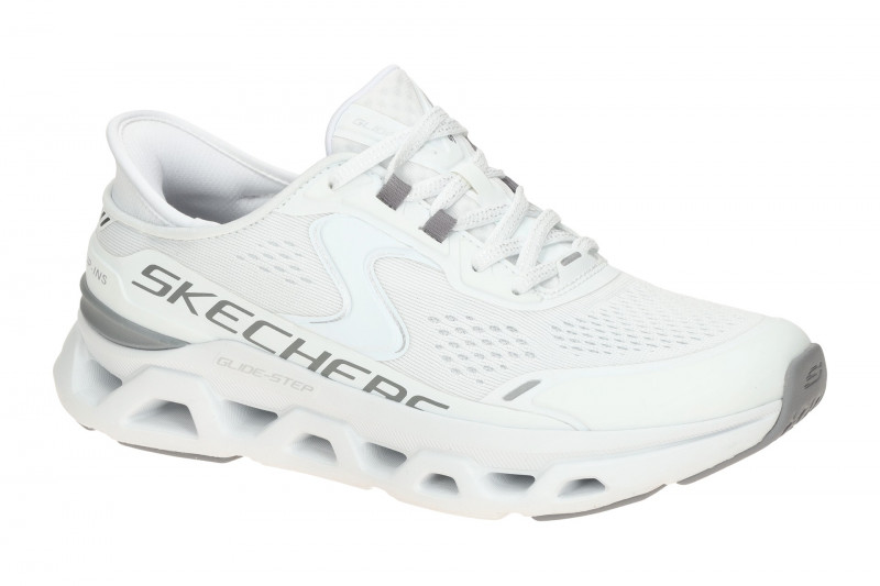 Skechers Glide Step Schuhe weiß Damen Slip-Ins 150510