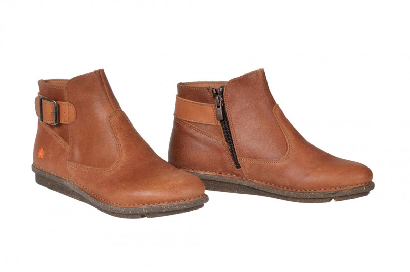 art Stiefelette I Dance in wax cuero braun 0969