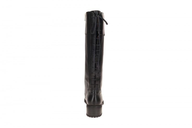 Pikolinos Medina Stiefel schwarz Schaft-Schnürung