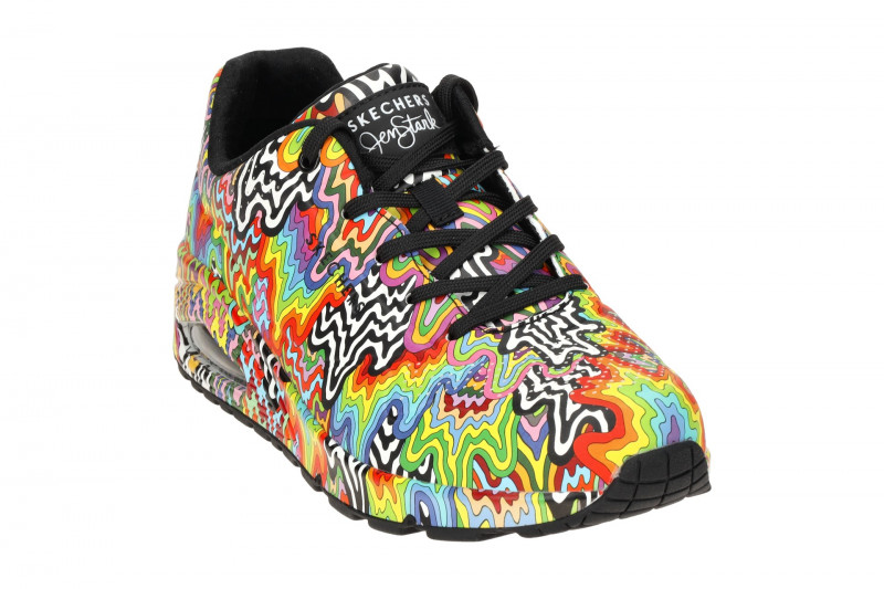 Skechers Uno Sommer Schuhe bunte Sneakers 177960