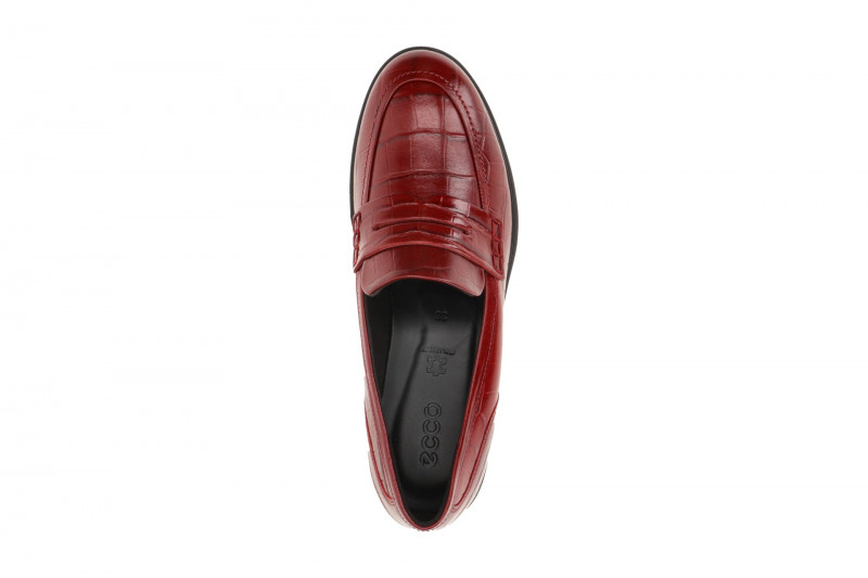Ecco Dress Classic Slipper Loafer rot brick 209803