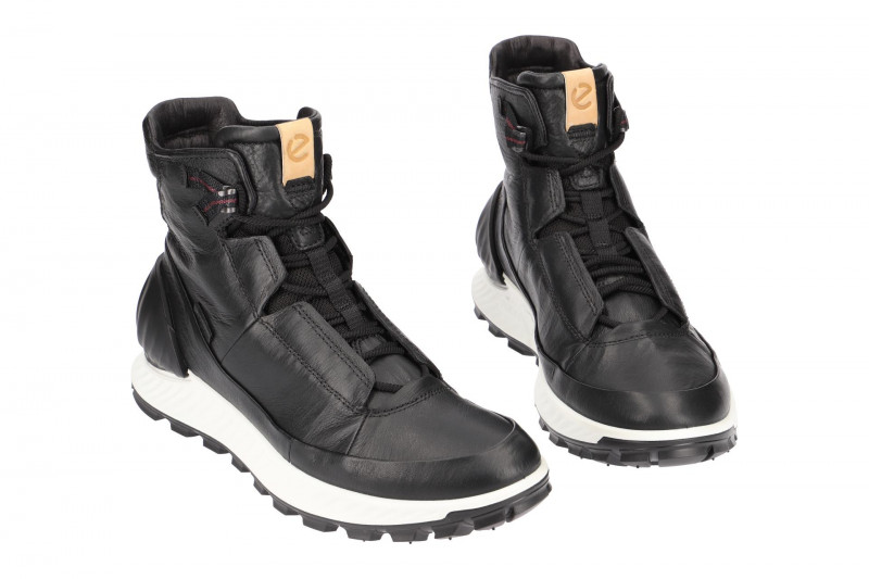 Ecco ExoStrike Stiefel schwarz weiß