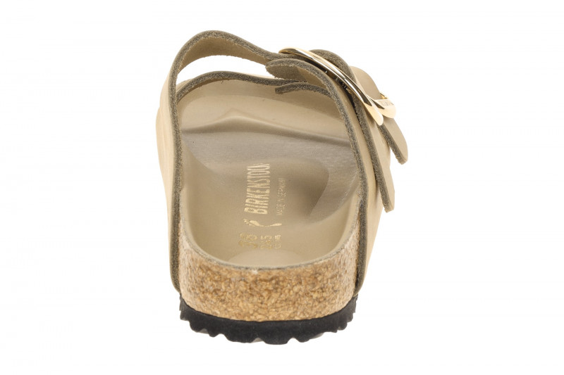 Birkenstock Arizona Big Buckle Pantolette braun tabacco Schmal 1030395