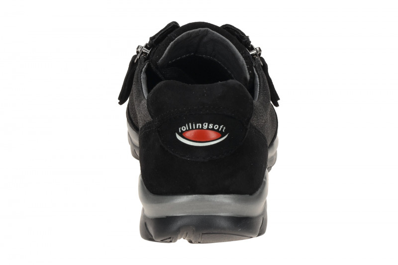 Gabor RollingSoft Schuhe schwarz Glamour 76.968.37