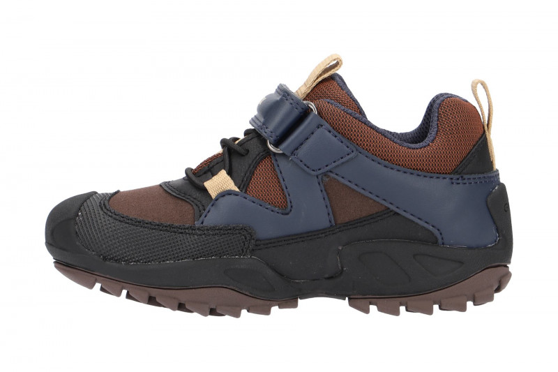 Geox Savage Kinderschuhe braun blau Wasserdicht