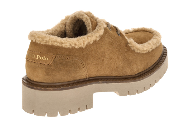 Marc O´Polo Phia Winter Schuhe braun Warmfutter Mokassin 15225