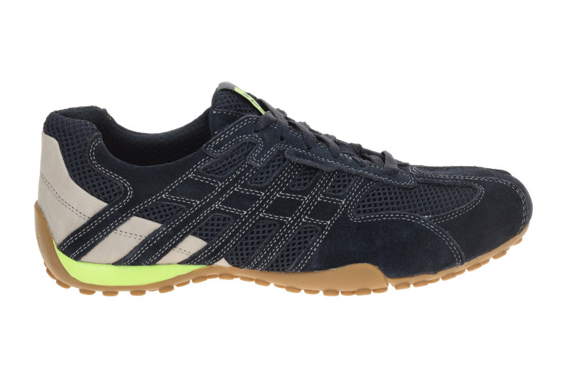 Geox Snake Schuhe dunkelblau neon grün U55MNA