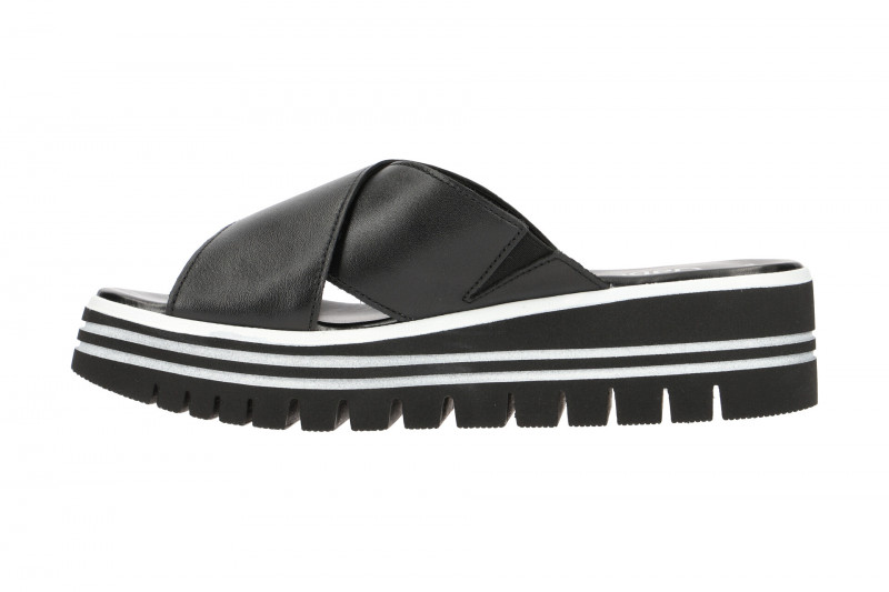 Gabor Plateau Pantolette schwarz 43.620.27