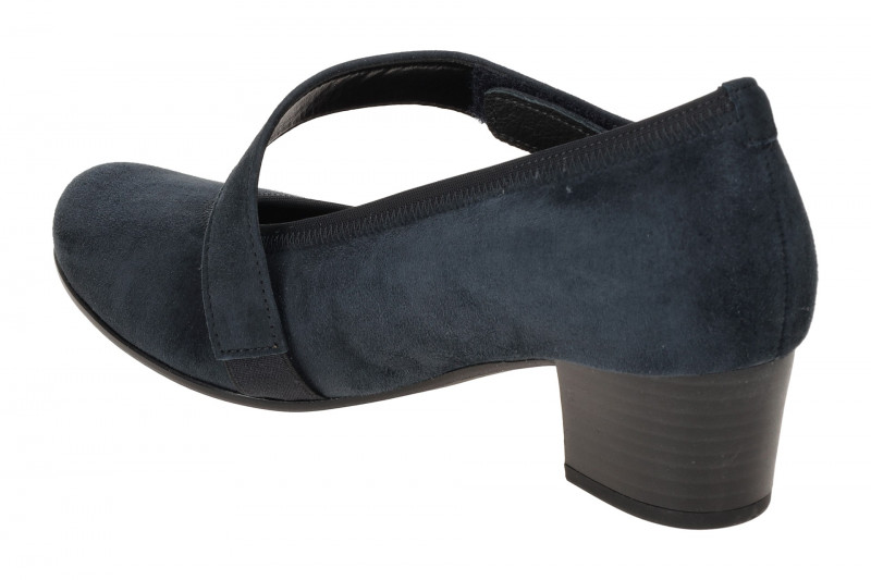 Gabor Comfort Spangen Pumps blau H-Weite 66.149.46