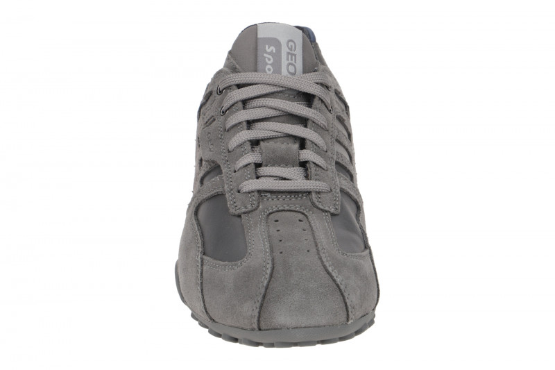 Geox Snake Schuhe grau blau Sneakers U4207K